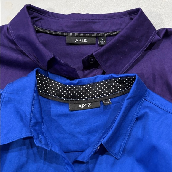 Apt. 9 Button Down Dress Shirt Set of 2 - Picture 15 of 15